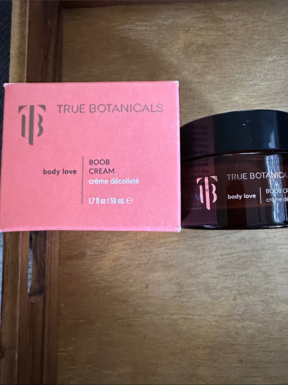 True Botanicals Body Love Boob Cream — Hydrating Décolleté Treatment